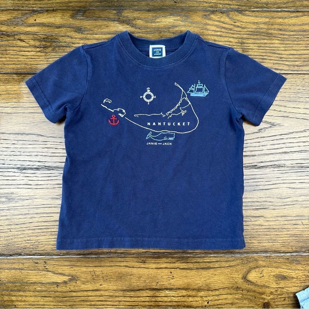 Janie and Jack 3 Nantucket Tee Shirt